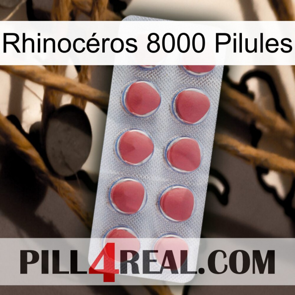 Rhinocéros 8000 Pilules 18